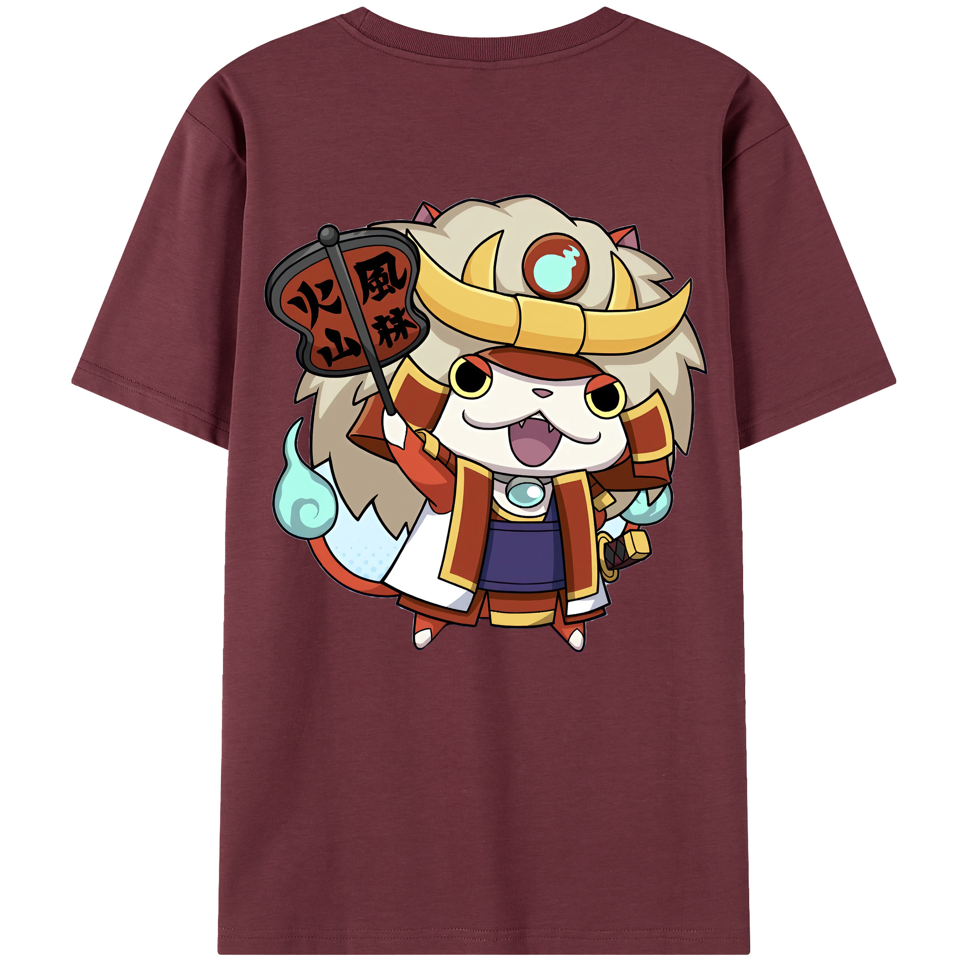（画像用） 妖怪ウォッチ Yo-kai Watch 綿100％半袖Tシャツ（背面プリント）